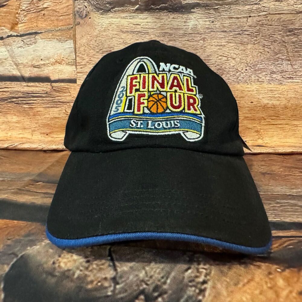 NCAA Final Four St. Louis Gear For Sports Baseball Cap Men's Adjustable Black